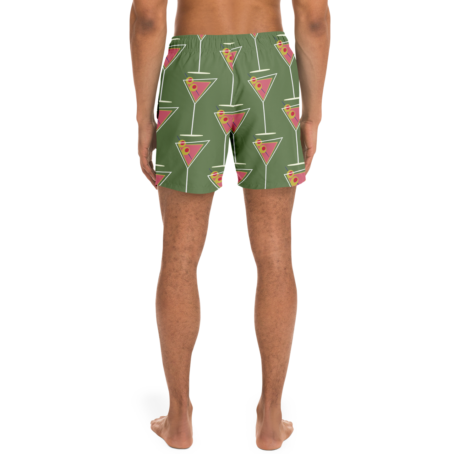 Dirty Martin Swim Trunks - Olive Green