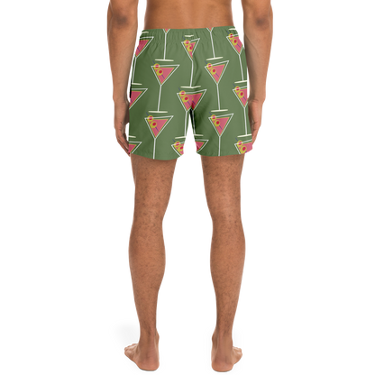 Dirty Martin Swim Trunks - Olive Green