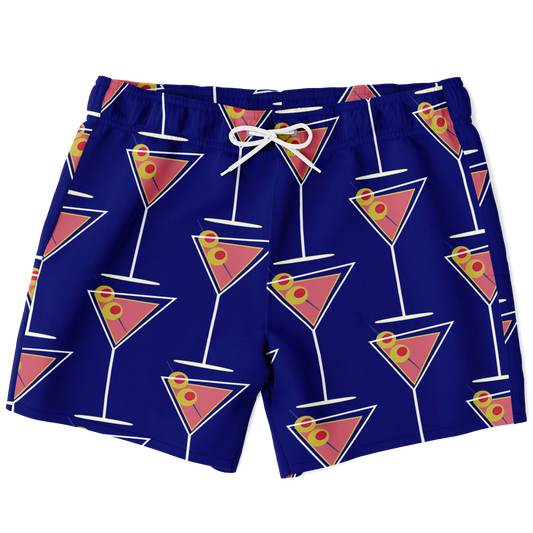 Dirty Martin Swim Trunks - Deep Blue