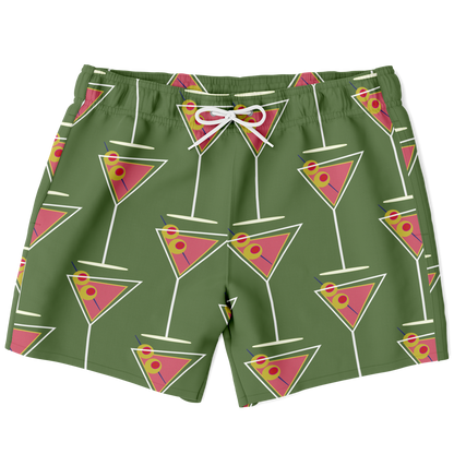 Dirty Martin Swim Trunks - Olive Green